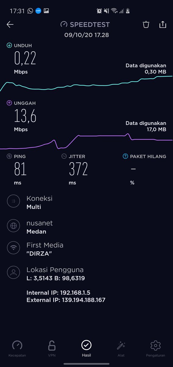 DirzaAulia's tweet photo. @FirstMediaCares Masih belum ada perubahan https://t.co/pUTn9RGSlO