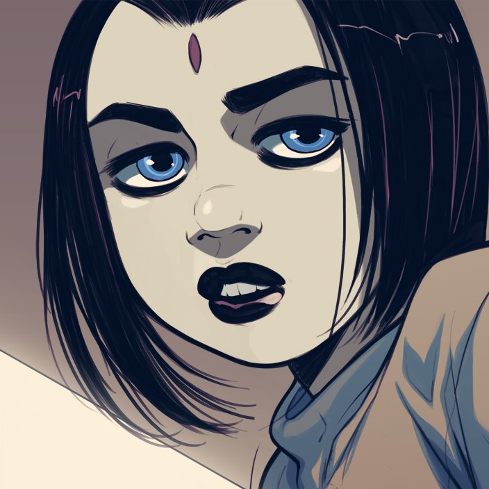 mSperoni's tweet photo. Hold this thread as I walk away 🎶 #Raven #Raventober #NewArtFriday #DCComics https://t.co/gpIdFsBWmU