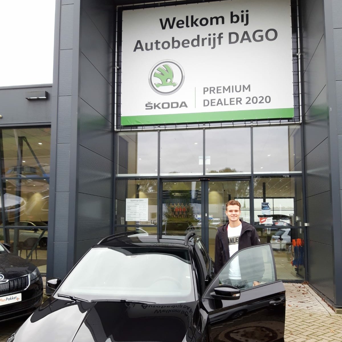 Milan Hilderink heeft vanmorgen zijn Skoda Fabia opgehaald bij <a href="/DAGOAutogroep/">DAGO Autogroep</a> 🚗

Veel rijplezier 👍