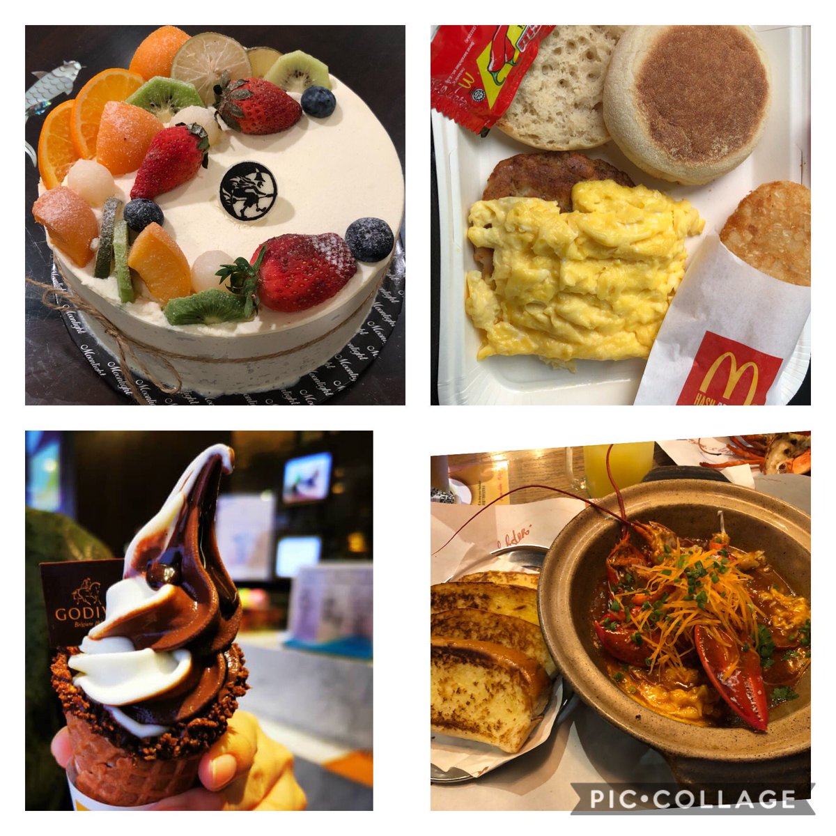 ONGINSHAN's tweet photo. 6.10.20: oh yeah. Birthday is about food (the more the happier, the best is wont get FAT!) 🤣 https://t.co/dlyE2ZzodV
