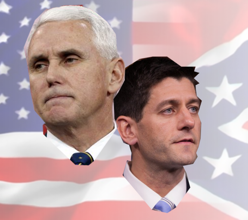 1) PENCE/RYAN COUP?Let's Talk About It!Q#1) Who benefits from this conspiracy? A =[DS]Q#2) Who would ever use squarespace as website, & childish cut out heads of Pence/Ryan? A = [An Idiot or a joker-hoaxer] 