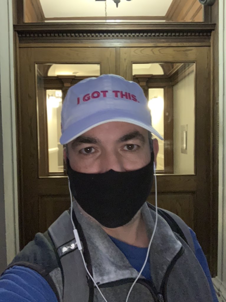It’s fifteen minutes before sunrise and I’m on my way. Off to the site of the old Yankee Stadium, where my two-day, two-marathon walk to raise money for the American Cancer Society will officially begin.   #StandUpToCancer  @SU2C