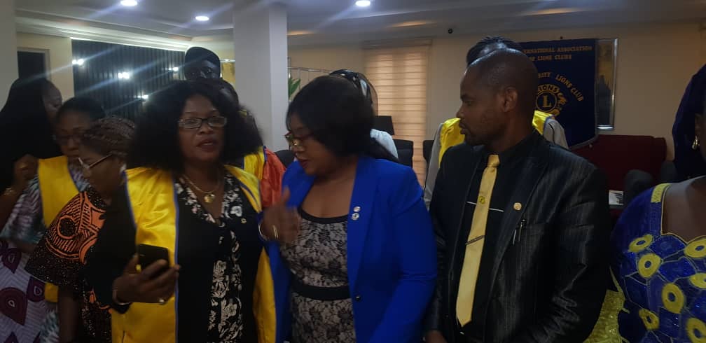 BondsofKindness's tweet photo. 1st Vice District Governor, Lion Fortune N. Wagbatsoma MJF, NLCF facilitating a Club Quality Initiative (CQI) training with Warri Integrity Lions CLub members.
#BondsofKindness https://t.co/w6kFALlBTj