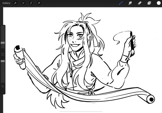 and a quick Leigh sketch for fun haha 