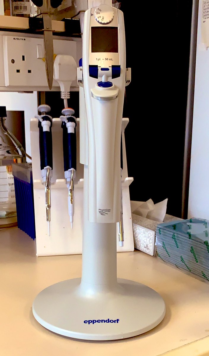 Every new pipette brings fun and good vibes in our lab. #Our_new_Pipette🥰 It’s Fancy and we love it. @EppendorfUK