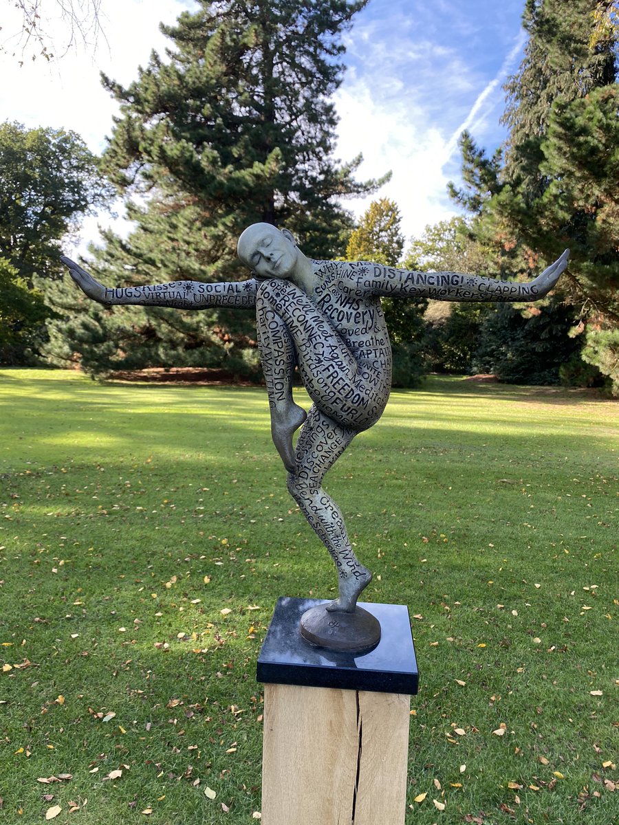 This sculpture in <a href="/WindsorGtPark/">Windsor Great Park</a> Saville Gardens, encapsulates #worldmentalhealthday2020.  Delighted to have seen it. #inspiration #artdesign