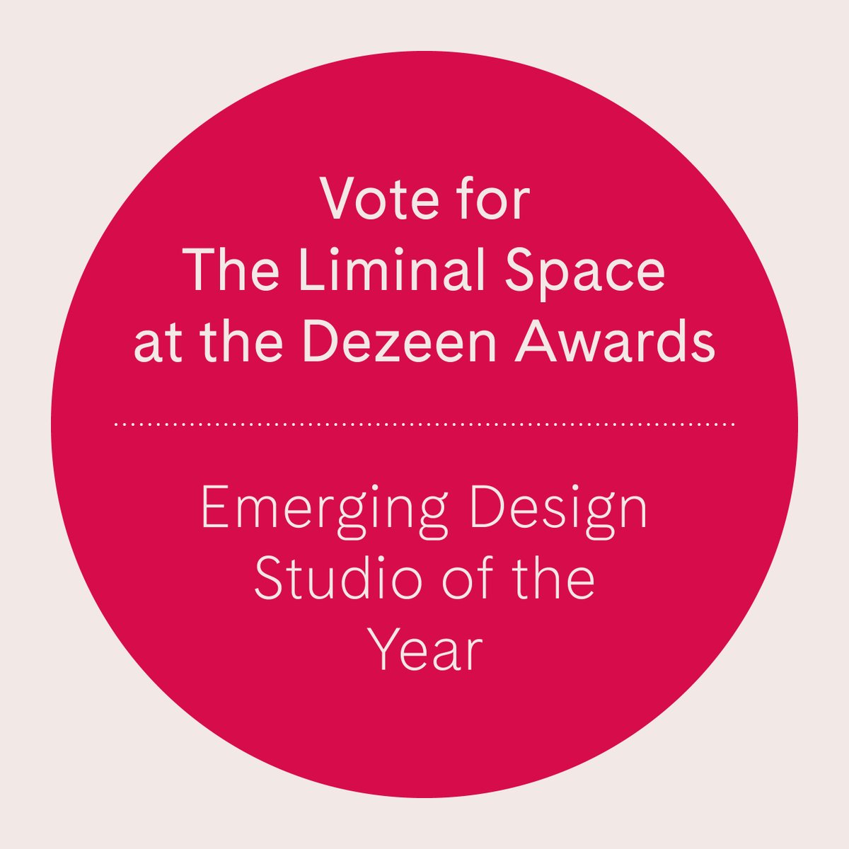 To celebrate being shortlisted for the
<a href="/dezeenawards/">Dezeen Awards</a> we're looking back at some of our flagship projects &amp; partners. You can still vote for us! Visit bit.ly/dezeenvote &amp; click 'Design'👉'Studios'👉'Emerging Design Studio of the Year' 
<a href="/acmedsci/">Academy of Medical Sciences</a> #dezeenawards #designtwitter