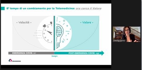 "La nuova #Telemedicina rivolta gli utenti e progettata insieme agli operatori passa dal co-design”: Natalia Pianesi, PA &amp; Healthcare Consulting Director di <a href="/EngineeringSpa/">ENGINEERING GROUP</a>, al #DigitalHealthSummit. #servicedesign #digitalhealthcare #DHS20 @LifeTechForum