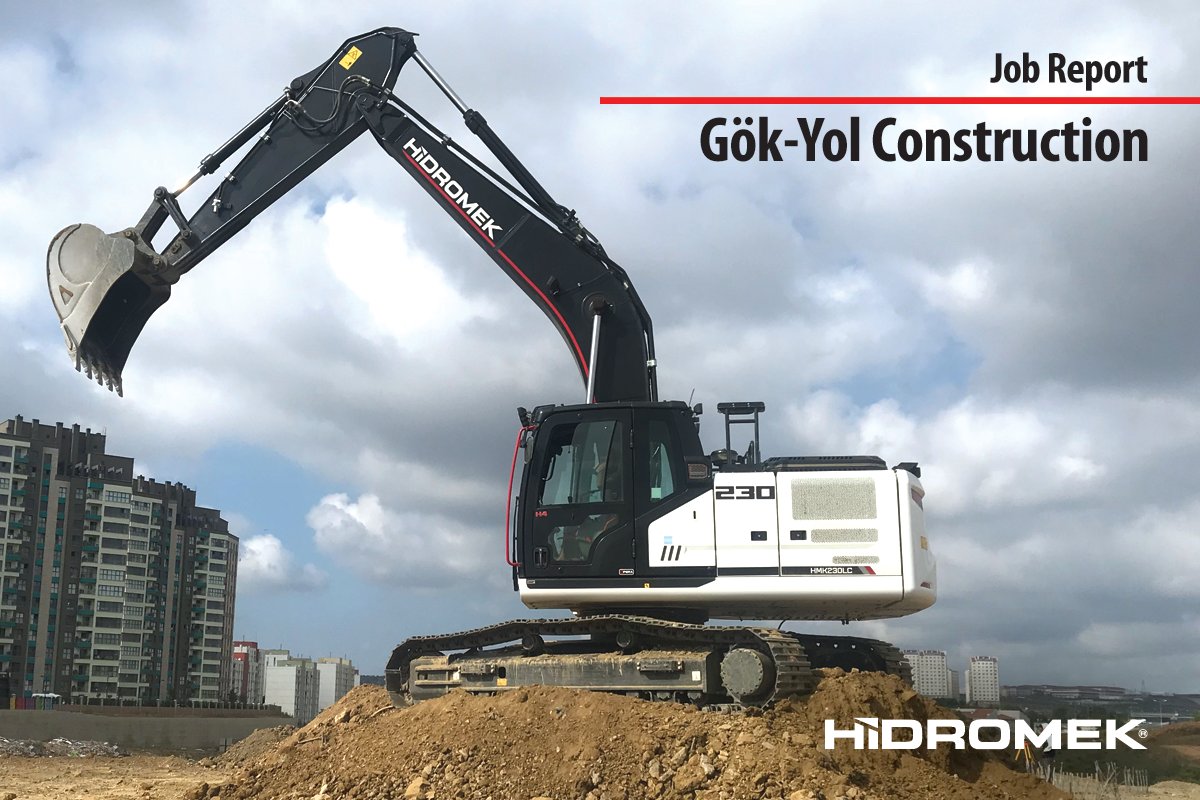 hidromek's tweet photo. Tuncay Arıcan, partner of Gök-Yol Construction: “We have seen that the performance and fuel saving of HMK 230 LC belonging to the new H4 Series meet our needs. We've preferred HİDROMEK, which we have been working with for years in our new investment.” https://t.co/My5lNK4PoL