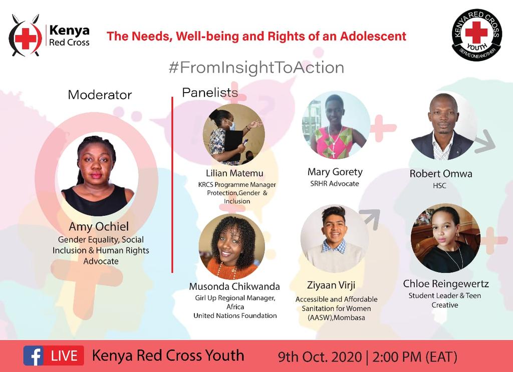 Osolo_Odhiambo's tweet photo. The Needs, Well-being and Rights of an Adolescent!
Join us this afternoon from *2-3pm EAT* as we celebrate the International Day of the Girl child and support in #MyvoiceOurFuture campaign.
https://t.co/rIwGt2NlXr
#FromInsightToAction https://t.co/xqJmuPVCFU