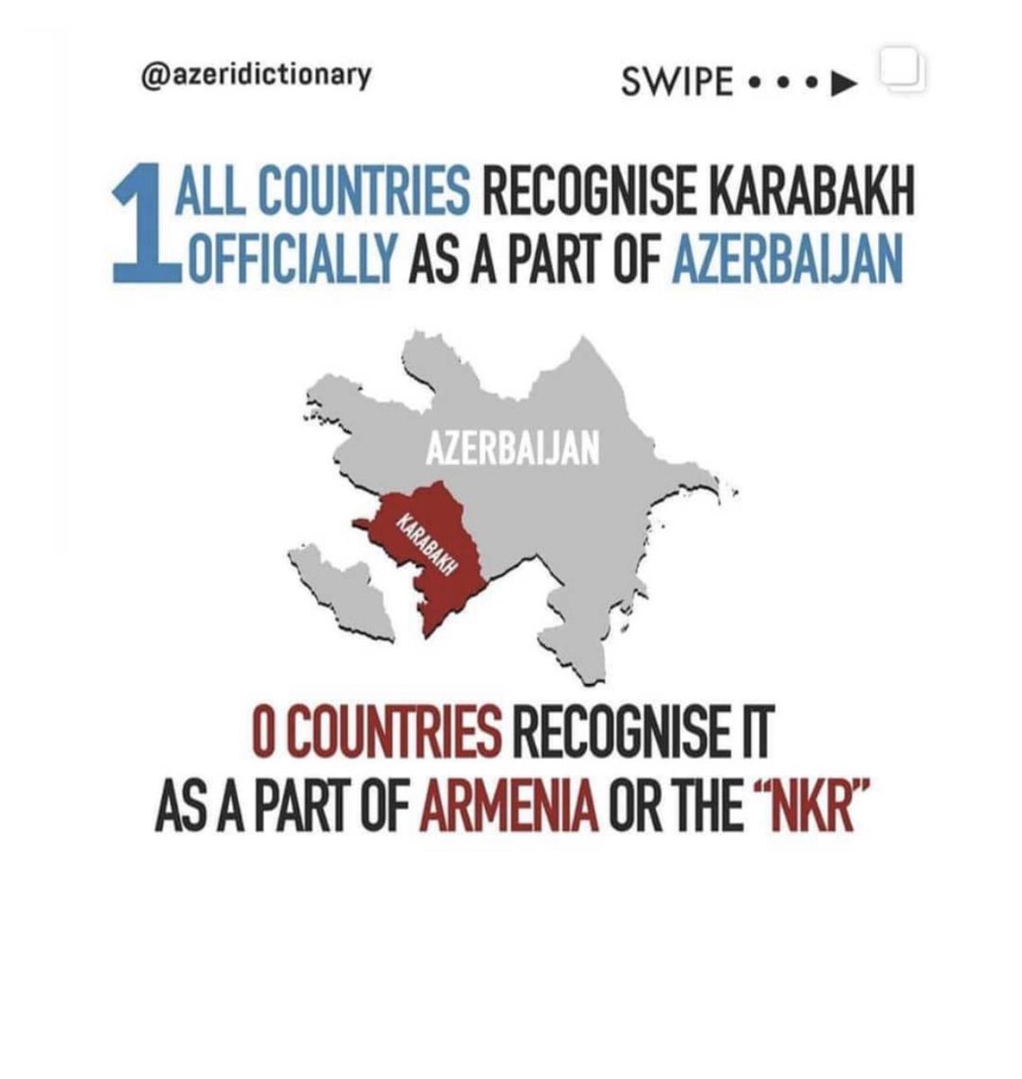 AyselGafarova88's tweet photo. #StaywithAzerbaijan #respectUNresolution #RespectUN #KarabakhisAzerbaijan #KhojalyGenocide https://t.co/jduSX1r9gE