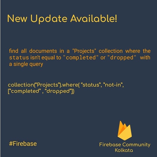 Firebase Community Kolkata tweet media