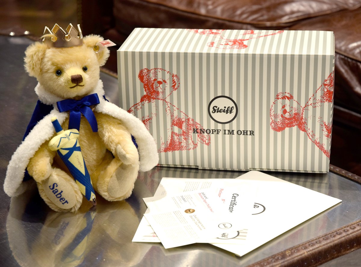 シュタイフ コラボテディ セイバー ANIPLEX＋限定 【公式通販】