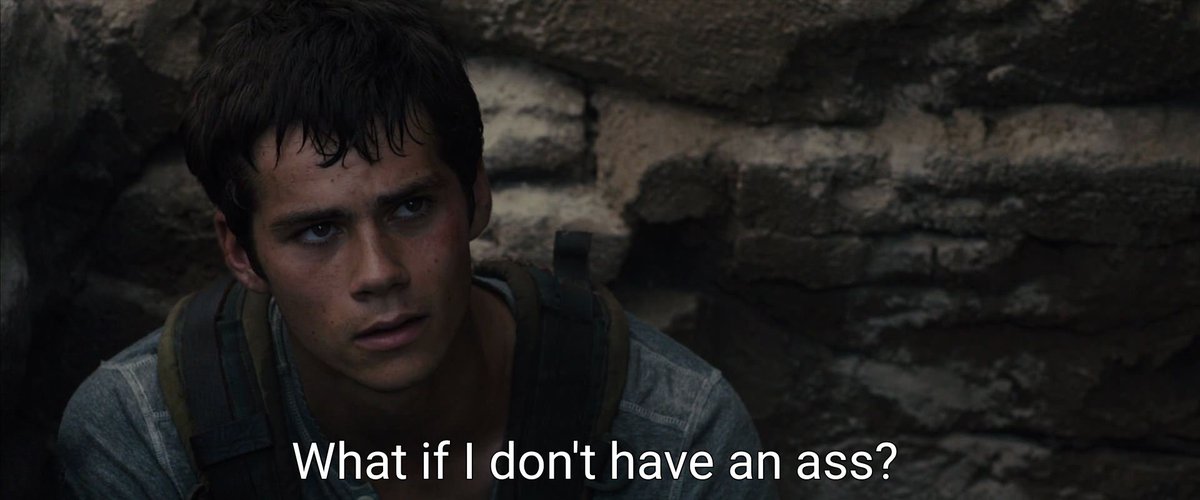 real scenes from the maze runner: a thread that has nothing to do with the table read at all