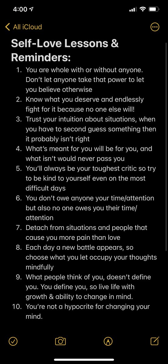 notes of some self love reminders &amp; lessons I look at everyday when mine gets stuck in thoughts
