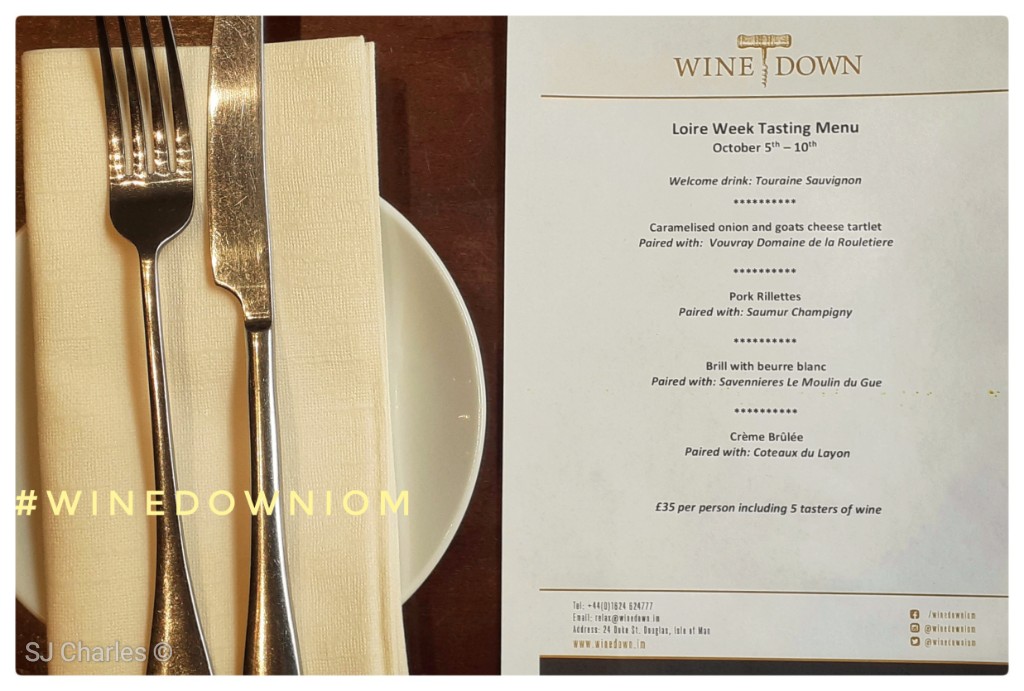 You have to be quick to get the few tables available for TOMORROW, to enjoy our 'Loire Week Tasting Menu' at #winedowniom.
We look forward to seeing you!

#LoireValleyWines #winetasting #winelovers
