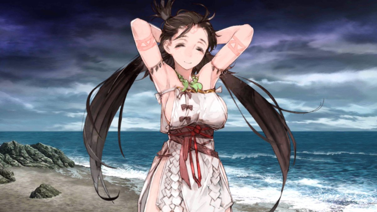 Fgoの卑弥呼の脇 腋 が気になる Togetter