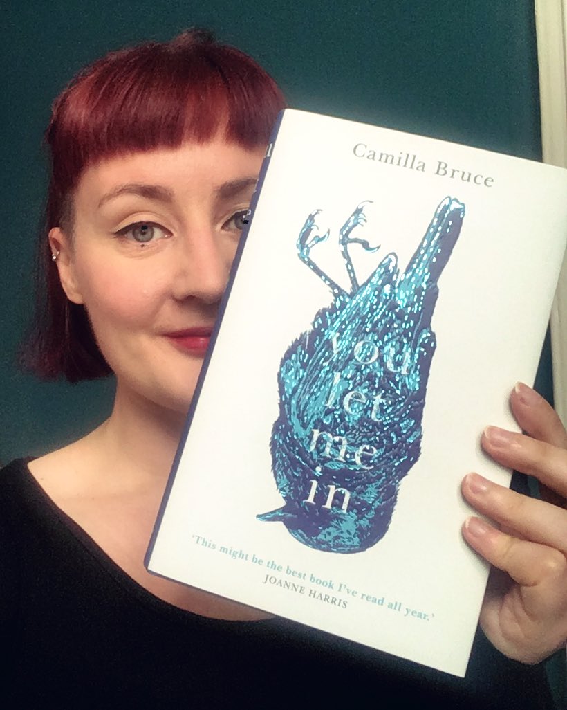 Day 9 of  #31DaysOfFemaleHorror is  @millacream with You Let Me In, a glorious, pitch-black fairy tale of a book. As soon as I finished it, I went straight back to the start and read it again