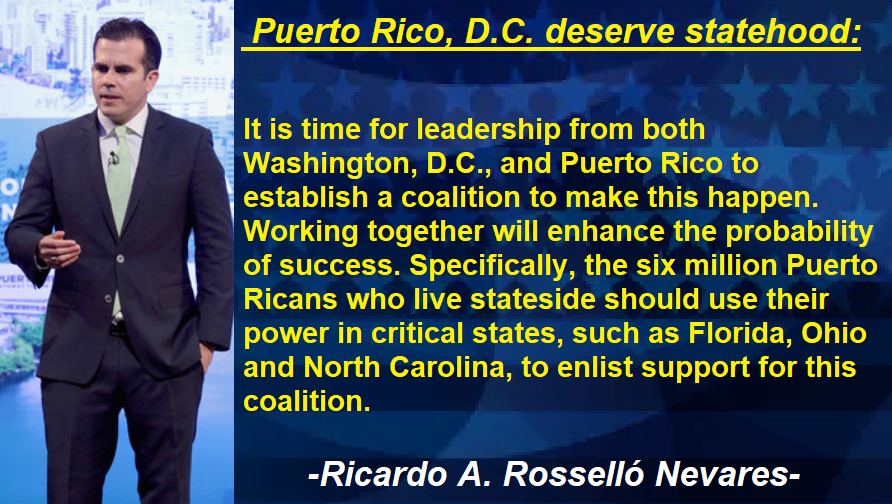 MrLuisRamos's tweet photo. . @ricardorossello Puerto Rico, D.C. deserve statehood: #StatehoodNOW #52states #DcStatehood #PuertoRicoState @orlandosentinel https://t.co/A93EvfFF4p https://t.co/6aWPDNy2aP