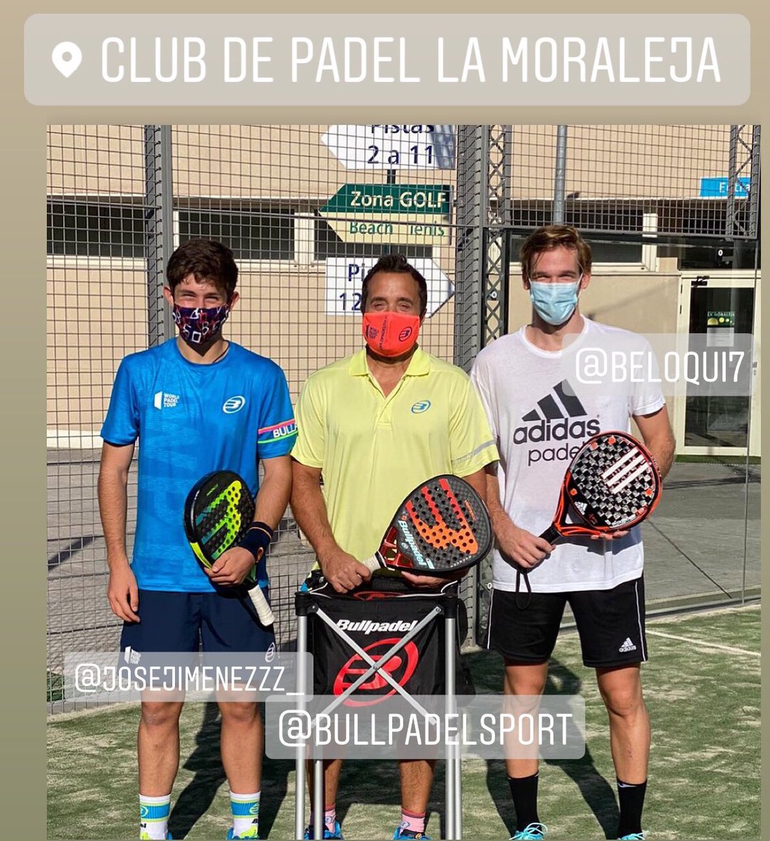 Entreno matutino antes de viajar a WPT Barcelona <a href="/bullpadelsport/">Bullpadel</a> <a href="/CentroPadelPro/">CPP</a> <a href="/PadelMoraleja/">La Moraleja Club de Pádel 🎾</a> ✅💪🏼🎾👌🇪🇸