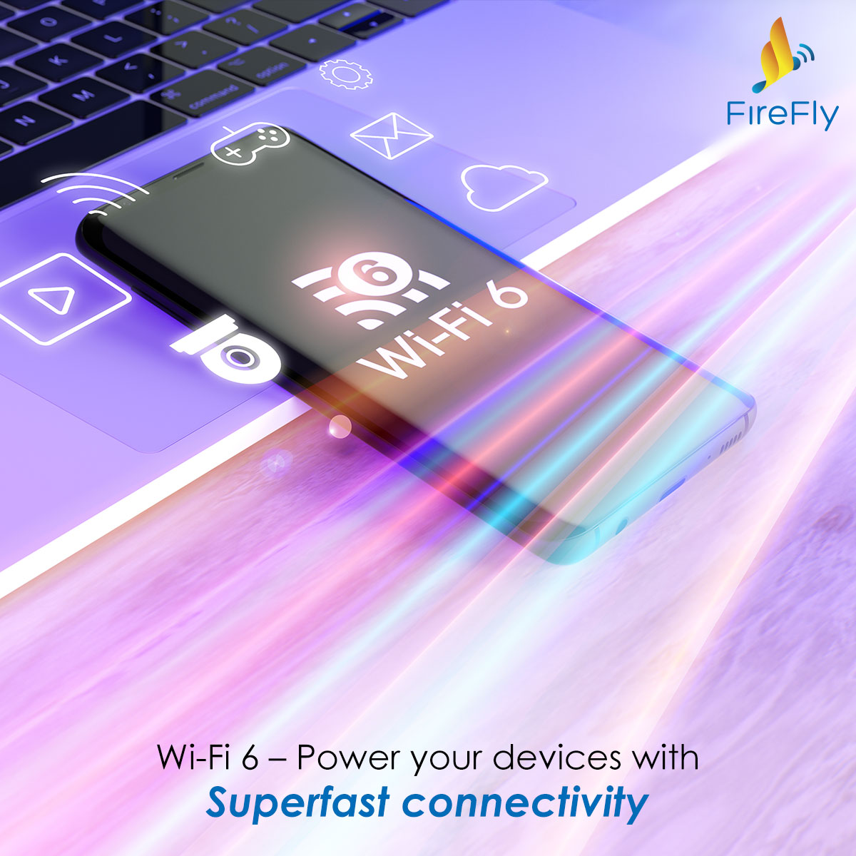 WiFiatFNL's tweet photo. Wi-Fi 6 is the latest version of Wi-Fi technology and its gradual rollout will pave the way for up to 10x faster speeds, better security features, and have the capacity to send more data than before to the rising number of devices even in dense public areas. https://t.co/jD3YBXROIi