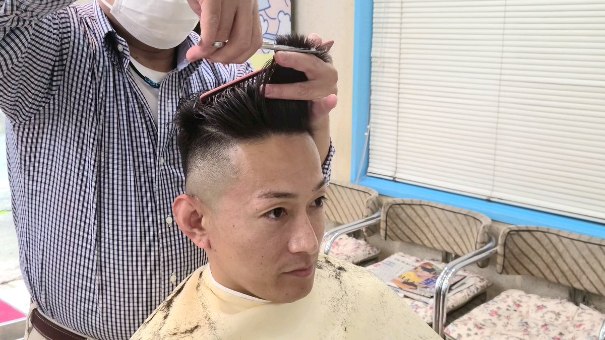 刈り上げ 黒石 高大 髪型 ただのヘアスタイル