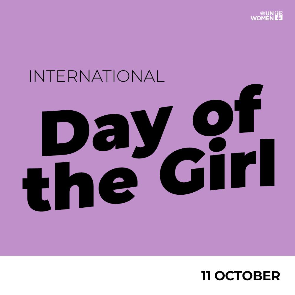 unwomenrwanda's tweet photo. This year's #DayOfTheGirl also marks the 25th Anniversary of the Beijing Platform for Action. This visionary document demands a world where girls can enjoy all their human rights and fundamental freedoms. Join #GenerationEquality in uplifting girls' voices. https://t.co/z8jGX3ZoEM
