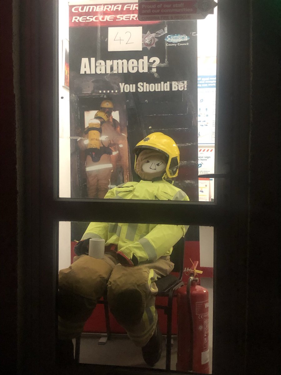 Due to COVID, we’ve not had chance to get out and about in the community as much this year, however we couldn’t miss an opportunity.. 

Here’s our entry for the Lazonby Scarecrow Trail in support of <a href="/LazonbyPool/">Lazonby Outdoor Swimming Pool</a>!