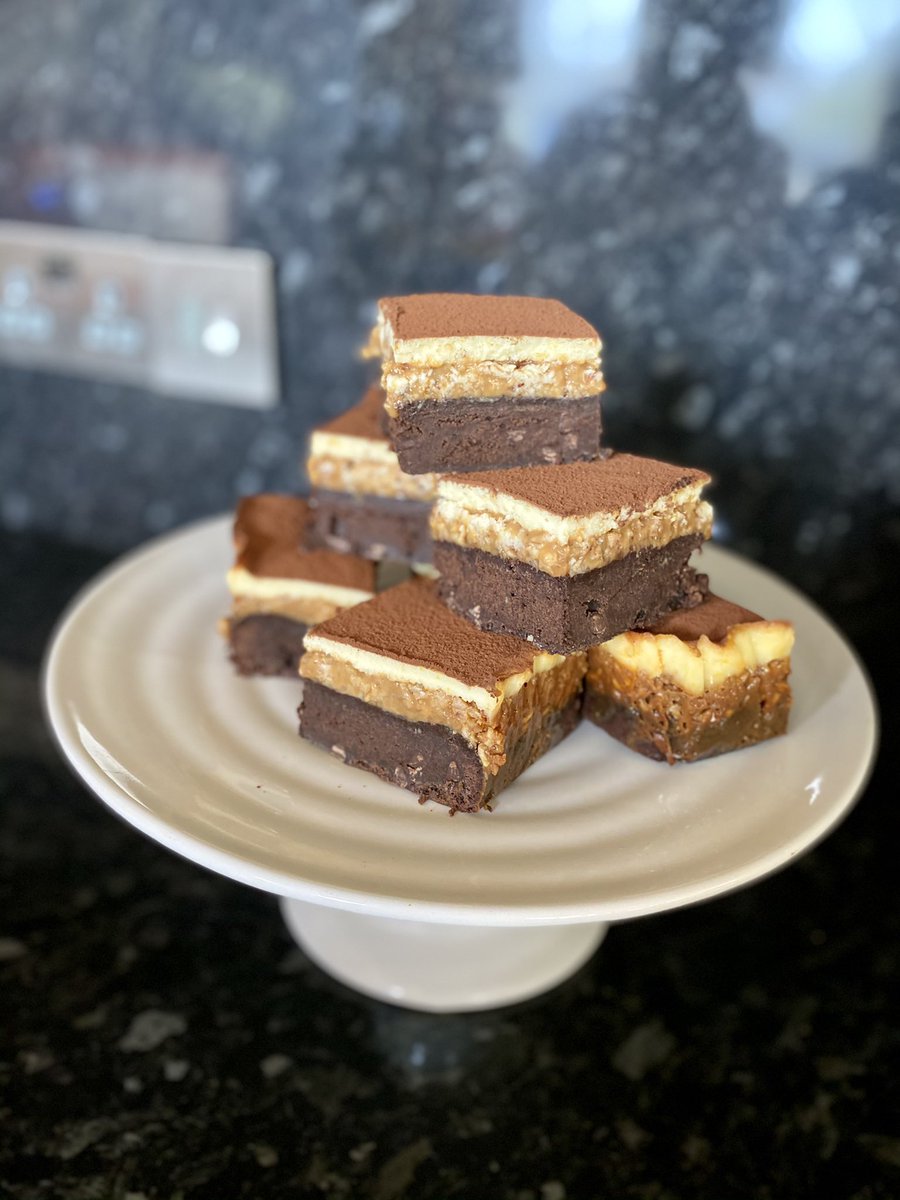 Because when Birthday Cake is too mainstream...

...only triple layer brownies will do! 🤩

#HappyBirthdayToMe 🥳🥳
