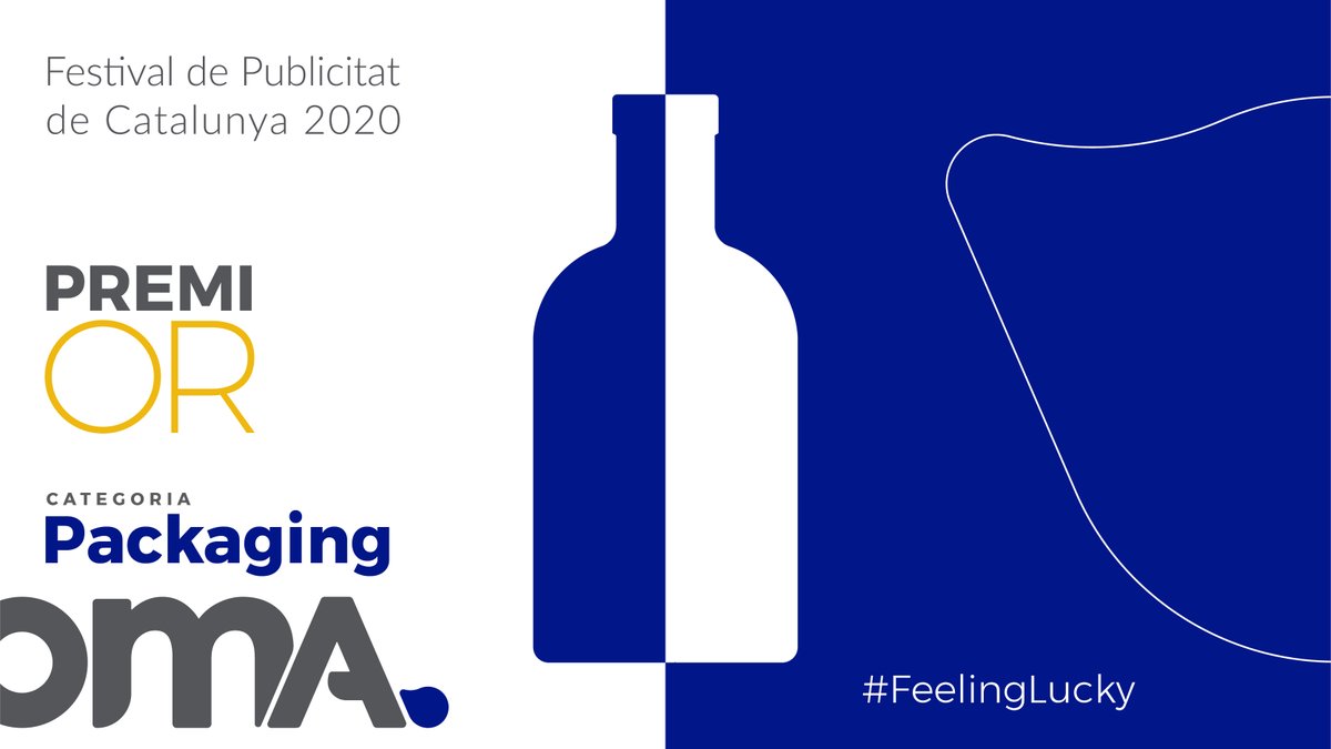AgenciaOma's tweet photo. Immensament agraïts ✨

Sí! Tenim molt bones notícies... Hem estat guardonats en el Festival de Publicitat de Catalunya d'enguany amb l'Or en la categoria de Packaging!!!

#FeelingLucky ✨
Enhorabona #OMATeam!! ❤ https://t.co/RXMdwnxFQ3
