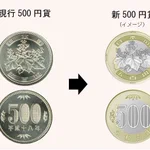 来年度に新しい500円貨が発行!新500円貨イメージがこちら!