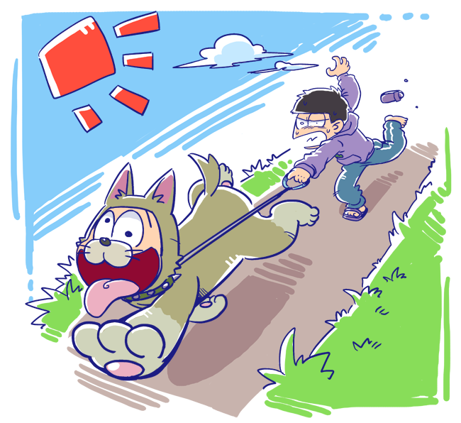 来週からのおそ松3期楽しみなのでFA再掲しちゃう。数字松好き。 