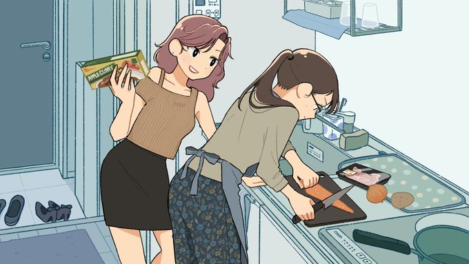 「frying pan」 illustration images(Latest)｜21pages