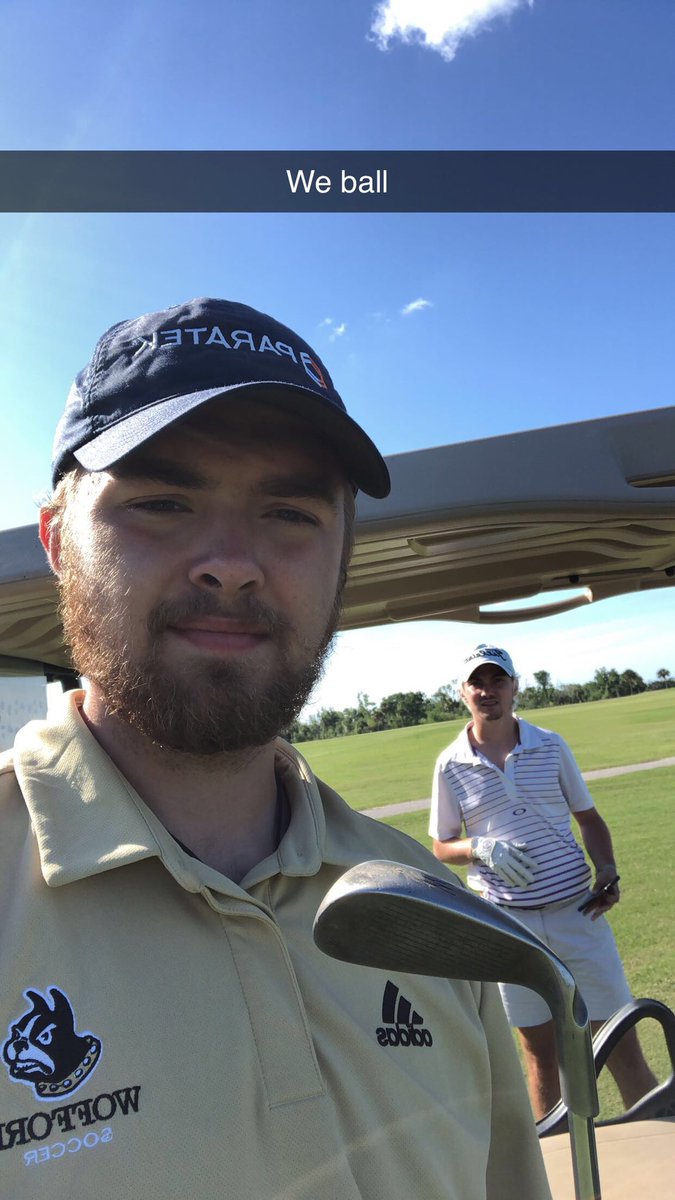 Happy 22nd to the best blonde golfer this side of the Mississippi and the cofounder of the legendary Hachim FC. Beer City Cup title incoming 🤝