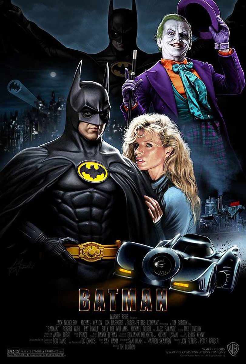 El cast de Batman/1989 dirigida por Tim Burton. 

-Batman/Michael Keaton
-Joker/Jack Nickolson 
-Vicki Vale/Kim Basinger 

#ViernesdeChavorrucosconMiguel <a href="/La99fm/">La 99 FM</a> <a href="/ClubChavorrucos/">ClubChavorrucos</a>