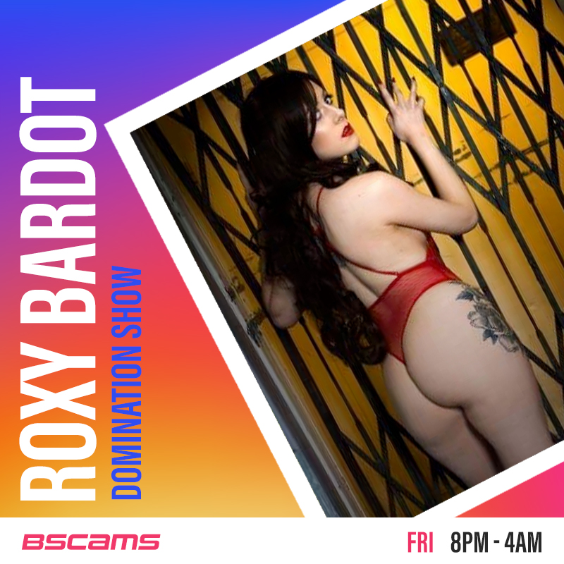 It's a domination special with Roxy Bardot tonight from 20:00 PM https://t.co/5OzKvjgMHL