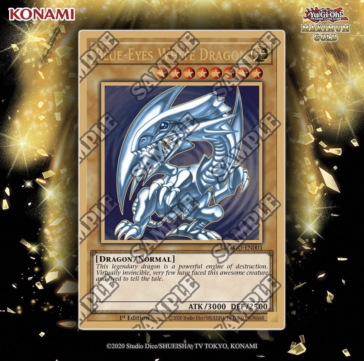 遊戯王 BLUE EYES WHITE DRAGON