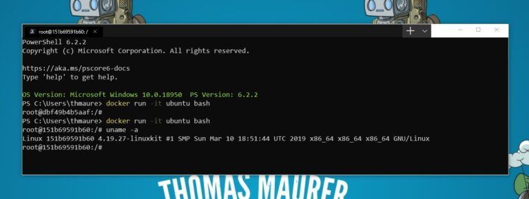 Thomas Maurer Run Linux Containers On Windows 10 With Docker Desktop And Wsl 2 T Co 46qn9o5ann Linux Windows Windows10 Docker K8s Wsl Wsl2 Windowsinsider T Co 8g6pbiq2sb