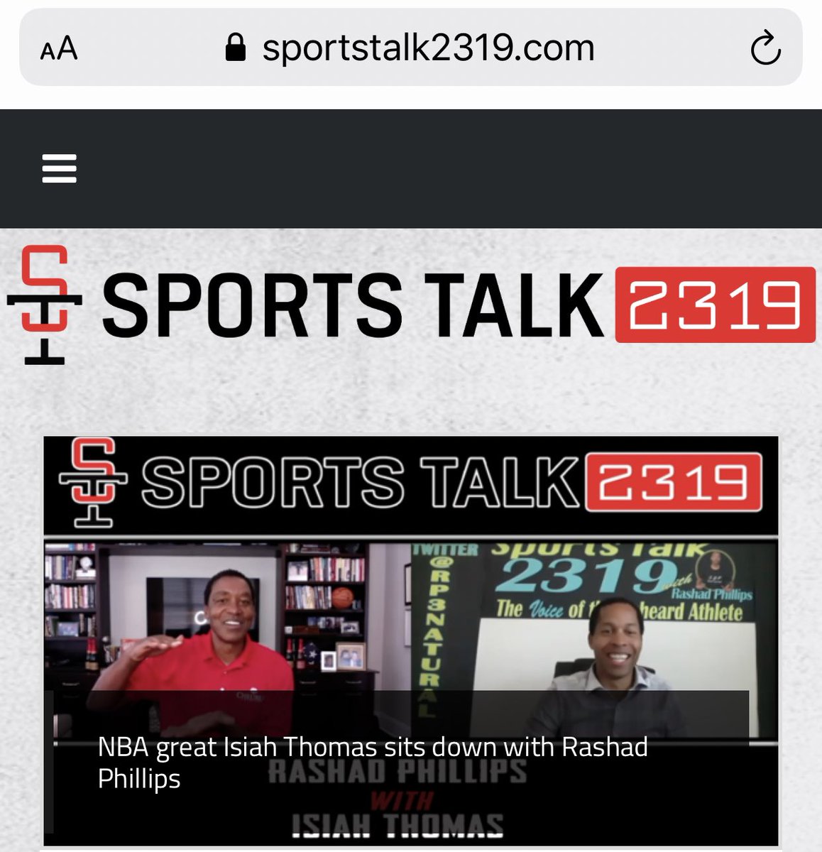 RP3natural's tweet photo. So Isiah Thomas who has a HS title, a gold medal, college national championship, back to back titles, a winning record vs other all time greats, a former GM, and a guy who walked Kevin Garnett into the pros from HS can’t have a say on who’s his greatest player? But Skip Bay. Nvm. https://t.co/9wiX1sPdyg