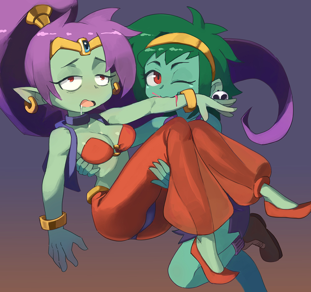 Rottytops infects Shantae :3 https://t.co/XqcNJnUJY2.