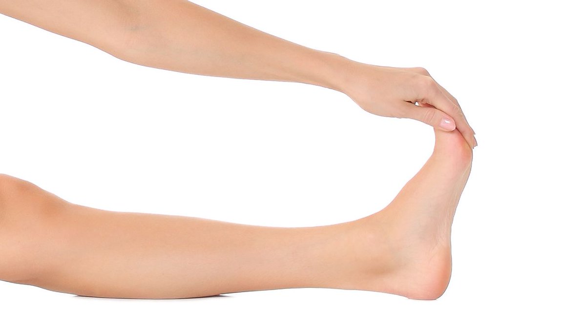 APMA's tweet photo. Leg cramps, bunions, arthritis—painful conditions on their own, but they may be symptoms of #equinus. People with equinus struggle to flex the top of the foot toward the front of the leg. They adjust their gait, which can cause other foot &amp; ankle problems. https://t.co/qE81iyJKP4 https://t.co/GK7IZ7pGrP