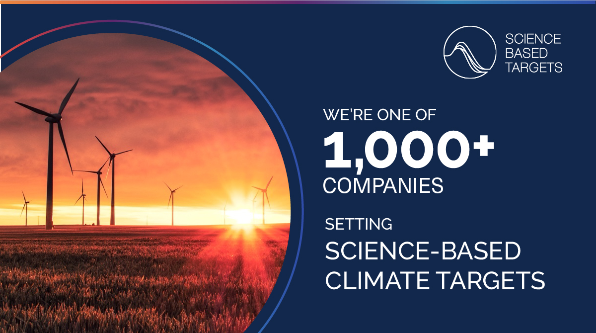 #Climatepartner is proud to be one of more than 1,000 business leaders working with #ScienceBasedTargets to build a sustainable #ClimateSafe future: bit.ly/3dgyppx #ScienceBasedTargets #climateaction