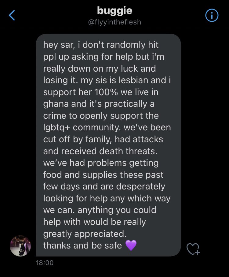 artsylix's tweet photo. if you're scrolling please stop to read this! i got this dm today and unfortunately i'm not able to help much within my limits :( so i wanted to share it because no one deserve to go through a situation like this and hopefully someone out there can get + https://t.co/BRnOUV87ib