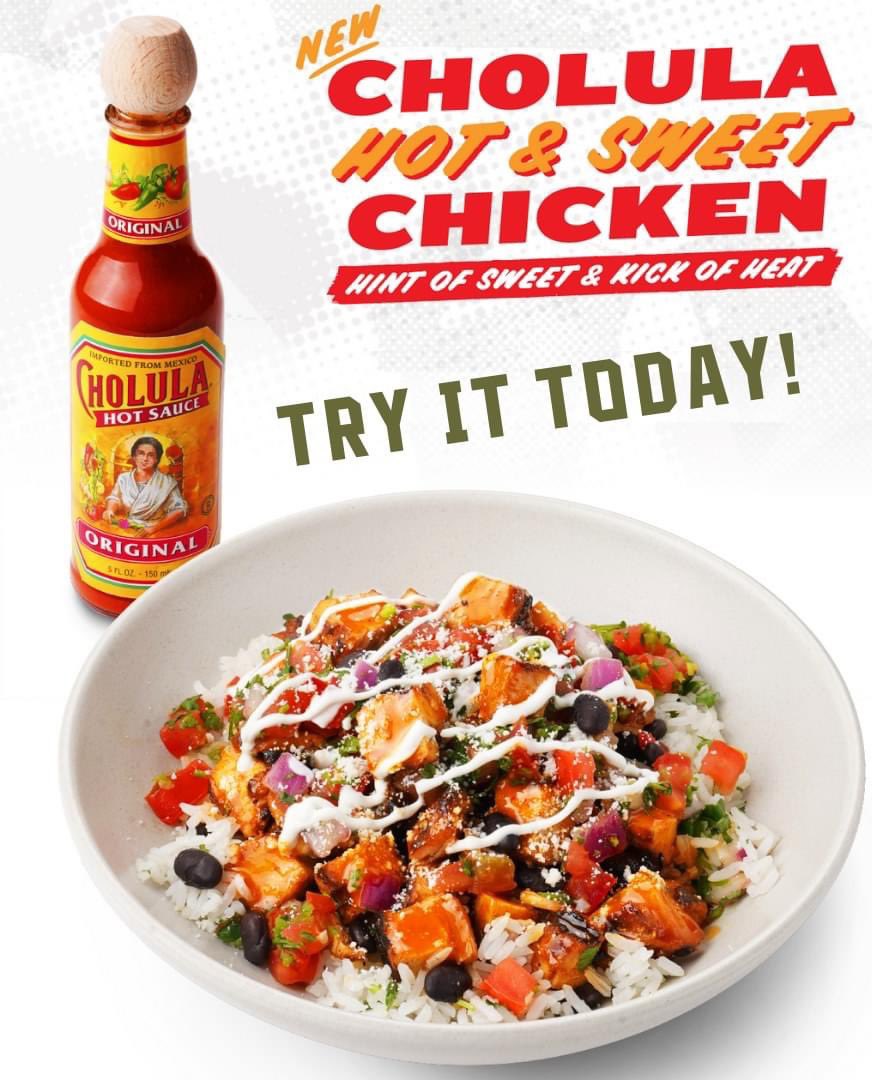 qdoba cholula chicken gluten free