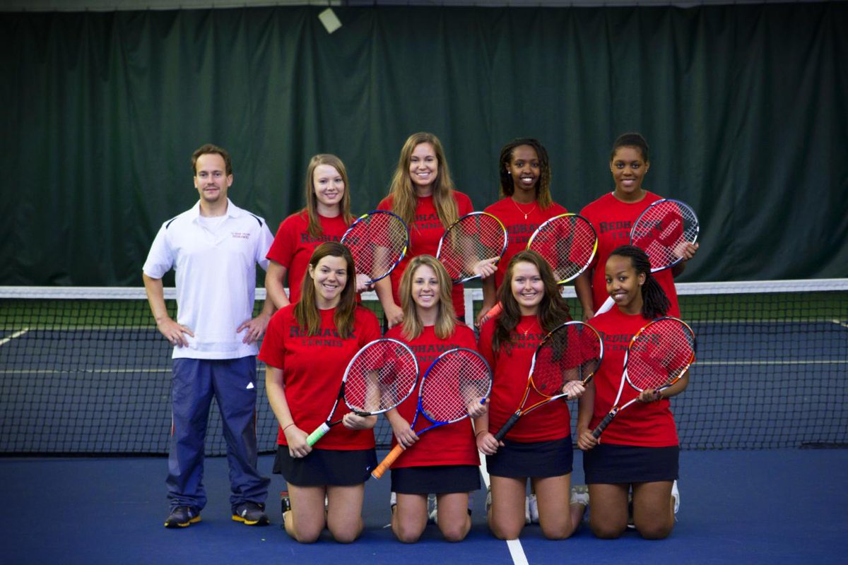 LaRocheRedhawks's tweet photo. OTD in La Roche history (Oct. 9, 2012), @LRUtennis defeated D'Youville College, 7-2 to cap off a five game win-streak  heading into the AMCC postseason. All three La Roche doubles teams were victorious in the match. #RedhawksRewind 🎾⏪ https://t.co/flhDfy06bI