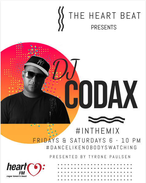 tyronepaulsen's tweet photo. We a have a little bit of the old & a lot of the #LEKKA on #THBOlSkoolFridays to make the start of your weekend just #DUIDELIK Now dropping some more classics is #thechamp @DjCodax #Inthemix on #capetownsbeat @Heart1049FM #dance #sing & #justbeLEKKA https://t.co/Bgh8d2JR3M