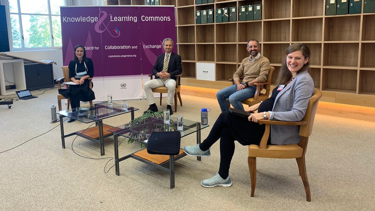 UZH_en's tweet image. #SwissDataCube About the use of satellite remote sensing data to tackle environmental challenges. Claudia Röösli, group leader at the UZH Remote Sensing Laboratories, took part in yesterday&apos;s Conversations with Academia with @UZH_Science @UZHspacehub @unige_en @UNOG @GRIDgva.