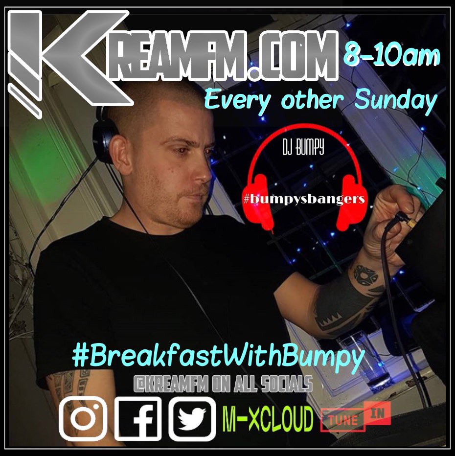 This Sunday morning live on the big one @KreamFM I’ll be spinning the very best in UKG the Hidden gem selection with a few new ones thrown in 🔥🎧🔥