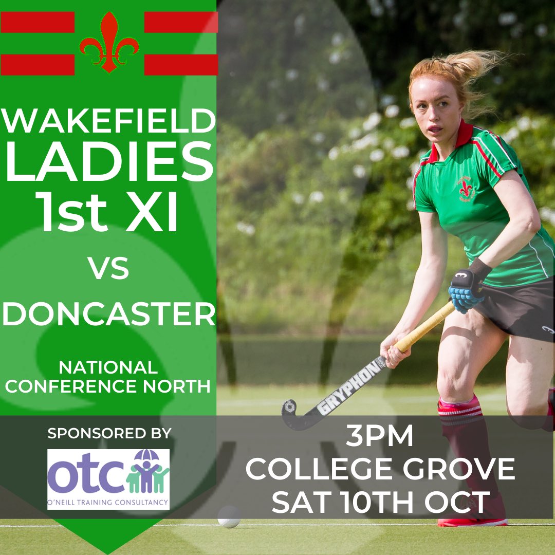 WakefieldHockey's tweet photo. @ONeillOTC will be the ladies game sponsor against Doncaster, looking for 3 wins from 3 so far this season!

Good luck to all other teams playing today!

❌❌Remember no spectators for home games❌❌ https://t.co/BiHJjMJR9Q