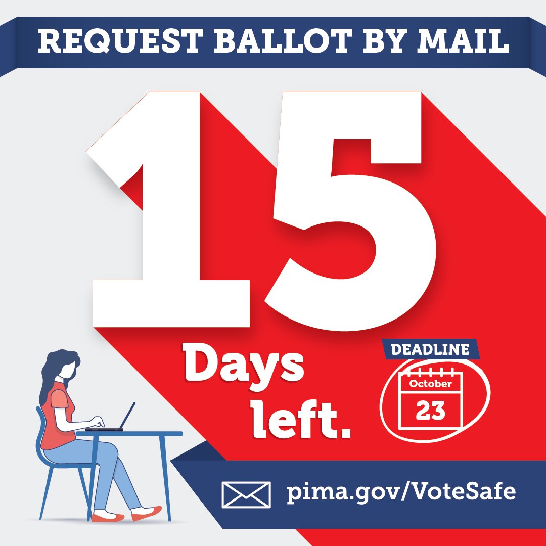 We mailed 480,000 ballots this week, but there's still time to request YOUR ballot by mail